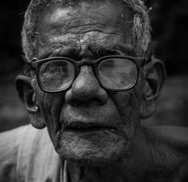Old age person with Presbycusis